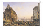 Attack on the Hotel de Ville, 28th July 1830 by Joseph Beaume