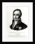 Count Auguste de la Ferronays by Francois Le Villain