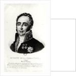 Count Auguste de la Ferronays by Francois Le Villain