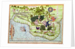 Fol.44v Map of Brasil by Guillaume Le Testu