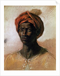 Portrait of a Turk in a Turban, c.1826 by Ferdinand Victor Eugene Delacroix