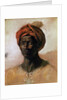 Portrait of a Turk in a Turban, c.1826 by Ferdinand Victor Eugene Delacroix