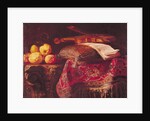Still Life of Fruit and Musical Instruments by Antonio Pereda y Salgado