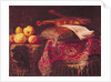 Still Life of Fruit and Musical Instruments by Antonio Pereda y Salgado