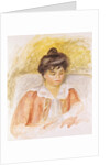 Portrait of Madame Albert Andre by Pierre Auguste Renoir