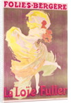 Poster advertising Loie Fuller at the Folies Bergere, 1897 by Jules Cheret