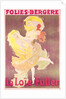 Poster advertising Loie Fuller at the Folies Bergere, 1897 by Jules Cheret