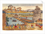 Siege of Vienna, 10th May 1809 by French School