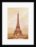 The Eiffel Tower, 1889 by French School
