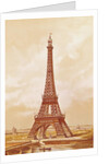 The Eiffel Tower, 1889 by French School