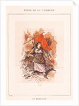 The Barricade, no.34 from 'Types de la Commune', 1871 by Lefman