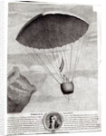 The First Parachute Descent by Andre Jacques Garnerin over Parc Monceau, 22nd October 1797 by Simon Petit