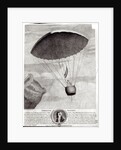 The First Parachute Descent by Andre Jacques Garnerin over Parc Monceau, 22nd October 1797 by Simon Petit