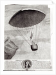 The First Parachute Descent by Andre Jacques Garnerin over Parc Monceau, 22nd October 1797 by Simon Petit