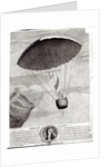 The First Parachute Descent by Andre Jacques Garnerin over Parc Monceau, 22nd October 1797 by Simon Petit