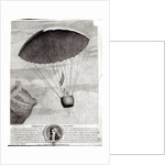 The First Parachute Descent by Andre Jacques Garnerin over Parc Monceau, 22nd October 1797 by Simon Petit