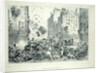 Rue Saint-Antoine in July 1830 by Victor (after) Adam