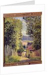 A Road in Louveciennes, 1883 by Alfred Sisley