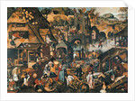Flemish Proverbs by Pieter the Younger Brueghel