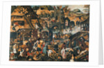 Flemish Proverbs by Pieter the Younger Brueghel