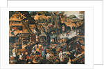 Flemish Proverbs by Pieter the Younger Brueghel