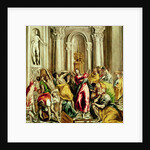 Jesus Driving the Merchants from the Temple, 1610-14 by El Greco
