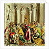 Jesus Driving the Merchants from the Temple, 1610-14 by El Greco