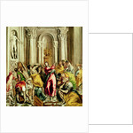 Jesus Driving the Merchants from the Temple, 1610-14 by El Greco