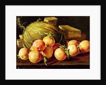 Still Life of Oranges, Melons and Boxes of Sweets by Luis Egidio Menendez or Melendez