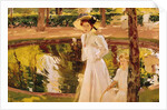 The Garden, 1913 by Joaquin Sorolla y Bastida
