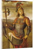 Horatius Cocles, from the Hall of Audience, 1496-1500 by Pietro Perugino