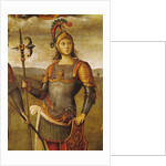 Horatius Cocles, from the Hall of Audience, 1496-1500 by Pietro Perugino