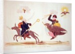 Caricature of the 'Hundred Days', The Hasty Departure and the Unexpected Return, 1815 by French School