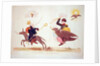 Caricature of the 'Hundred Days', The Hasty Departure and the Unexpected Return, 1815 by French School