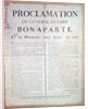 Proclamation of Napoleon I 19 Brumaire An 8 by French School