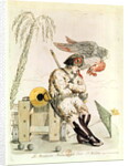 The New Robinson of St. Helena, 1815 by French School