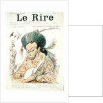 Tz'U-Hsi Empress Dowager of China, front cover of 'Le Rire', 14th July 1900 by Charles Leandre