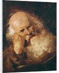 Head of an Old Man by Jean-Honore Fragonard