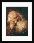 Head of an Old Man by Jean-Honore Fragonard