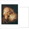 Head of an Old Man by Jean-Honore Fragonard