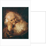 Head of an Old Man by Jean-Honore Fragonard