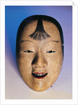 Noh theatre mask of a young boy called Kasshiki, 15th-19th century by School Japanese