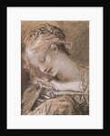 Head of the Virgin by Pierre-Paul Prud'hon