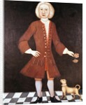 Portrait of Jonathan Bentham, c.1725 by American School