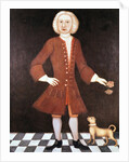 Portrait of Jonathan Bentham, c.1725 by American School