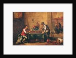 Men Playing Backgammon in a Tavern by David the Younger Teniers
