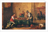 Men Playing Backgammon in a Tavern by David the Younger Teniers