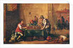 Men Playing Backgammon in a Tavern by David the Younger Teniers