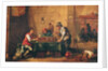Men Playing Backgammon in a Tavern by David the Younger Teniers