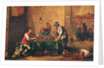 Men Playing Backgammon in a Tavern by David the Younger Teniers